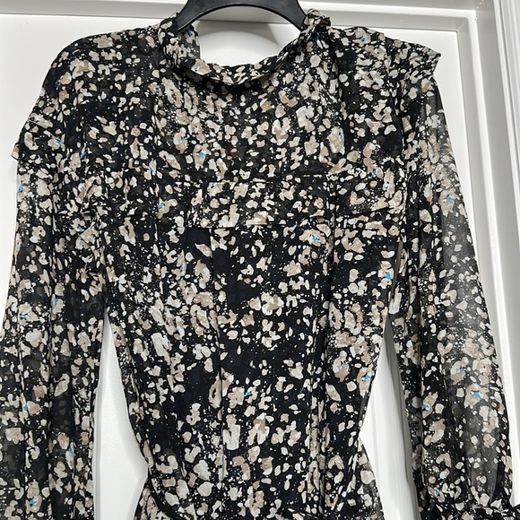 Women’s BOSS Day‎ Dress size 8 brown/Tan with specs of blue 💙 - Picture 4 of 12